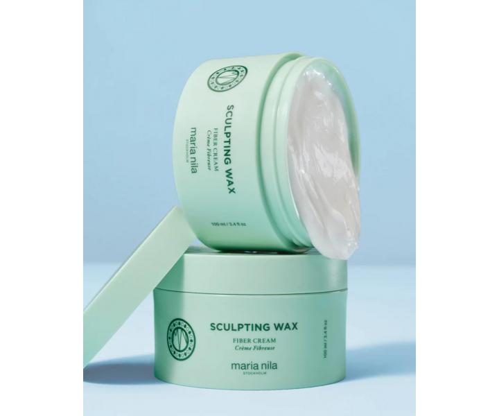 Stylingový krém pro mokrý vzhled vlasů Maria Nila Sculpting Wax Fiber Cream - 100 ml