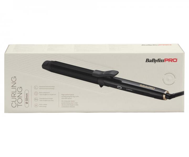 Profesion�ln� kulma na vlasy BaByliss Pro Curling Tong BAB2494E - 32 mm