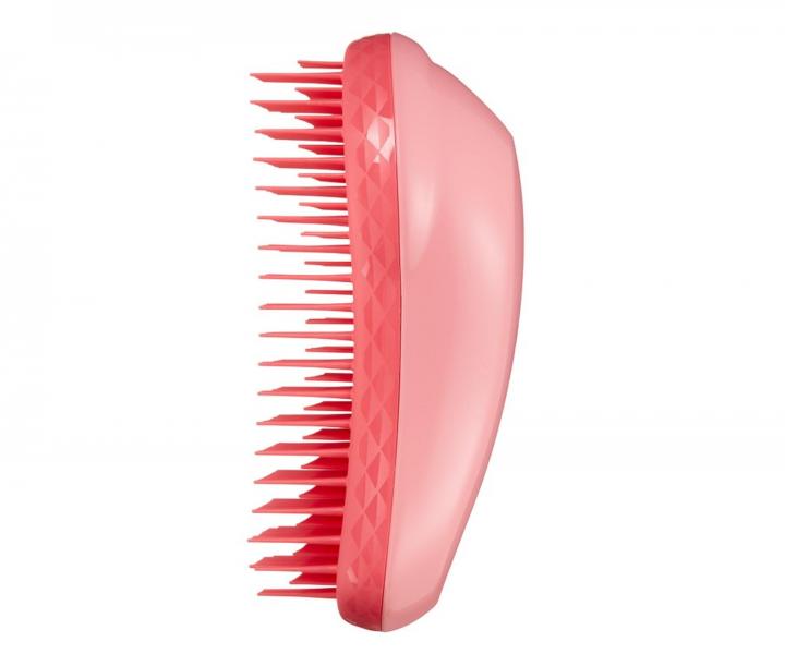 Kartáč na rozčesávání hustých a kudrnatých vlasů Tangle Teezer Original Thick and Curly Lipstick Duo - růžový