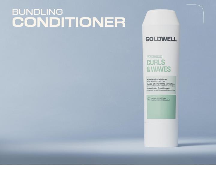 Hydrata�n� kondicion�r pro vlnit� a kudrnat� vlasy Goldwell Dualsenses Curls & Waves Bundling Conditioner - 200 ml