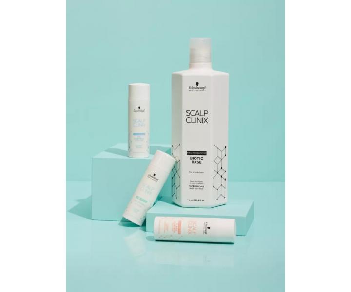 Biotick� z�klad pro rovnov�hu mikrobiomu poko�ky hlavy Schwarzkopf Professional Scalp Clinix Biotic Base - 1000 ml
