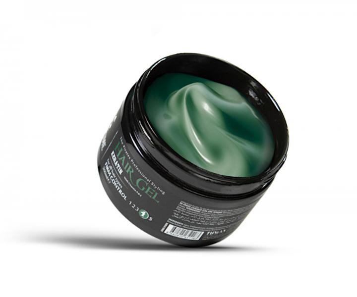 Gel na vlasy s keratinem se silnou fixací Barbertime Hair Gel Keratin - 300 ml