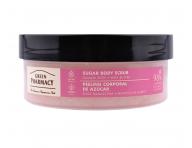 Cukrový tělový peeling s damašskou růží a bambuckým máslem Green Pharmacy Body Scrub - 200 ml