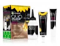 Permanentní olejová barva Garnier Olia Glow 8.12 duhová blond