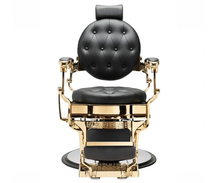 Kade�nick� barber k�eslo Hairway Romeo - zlat� - II. jakost, prom��kl� a praskl� konstrukce
