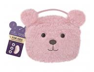 Dětská sada kartáče Tangle Teezer Mini a spirálových gumiček Invisibobble Original Pink Teddy