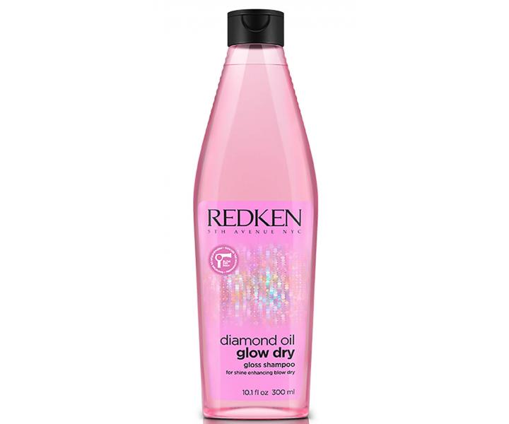 Dárková sada pro lesk vlasů Redken Diamond Oil Glow Dry