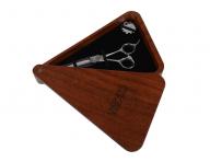 Kadeřnické nůžky Sibel Cisoria Luxury OX625 6,25" - stříbrné