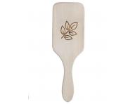 Bambusový plochý kartáč na vlasy Olivia Garden EcoHair Paddle EH-PAD - světle hnědý