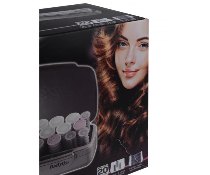 Babyliss Set elektrickch natek 20 ks - rozbalen, pokozen krabice, chybjc klipsa