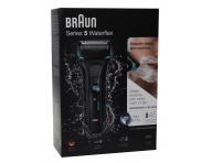 Planžetový holicí strojek Braun Series 5 WaterFlex - černý