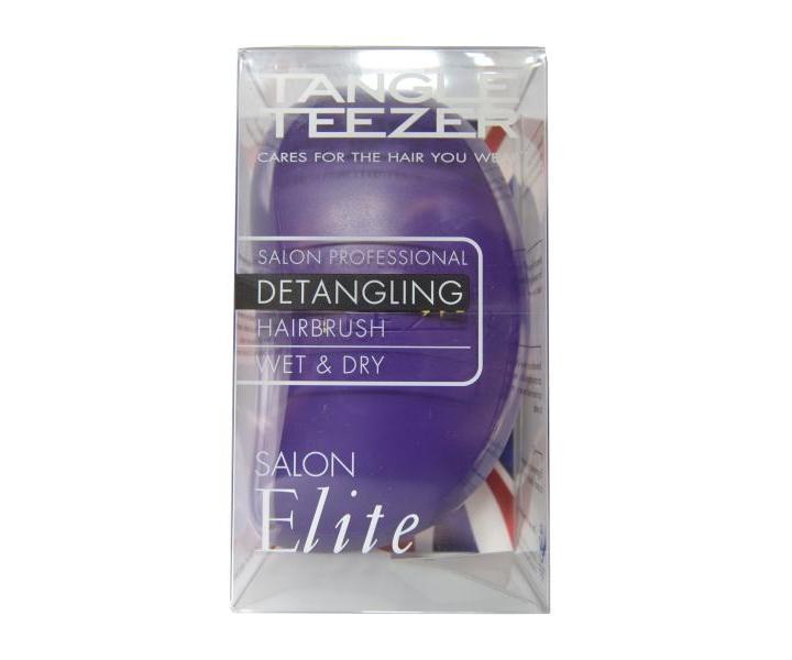 Tangle Teezer ELITE Kart na rozesvn vlas - fialovo-rov