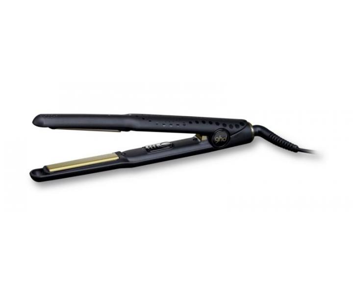 ehlika na vlasy GHD Gold Mini styler - 13 mm, ern/zlat - rozbalen, pouit