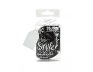 Tangle Teezer - COMPACT - cestovní - černo-stříbrný