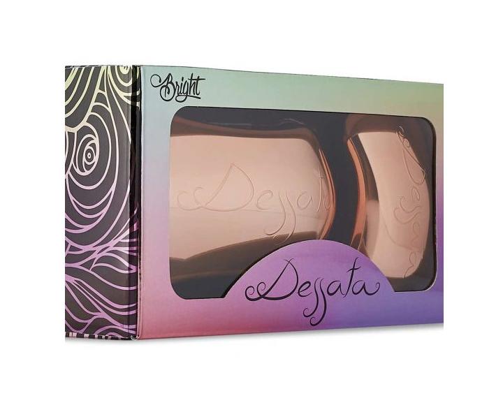 Sada kartáčů na vlasy Dessata Original Bright Edition - zlato růžová