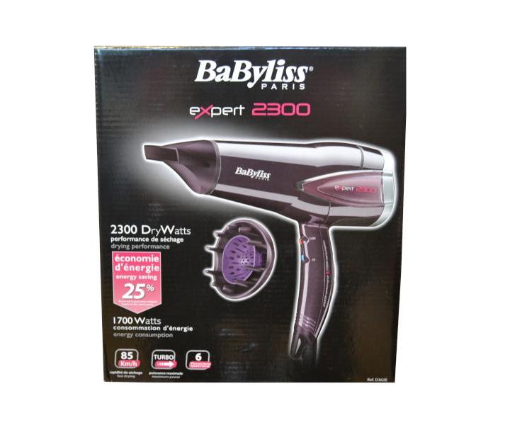 Fén na vlasy BaByliss D362E Expert 2300 - 2300 W, černý