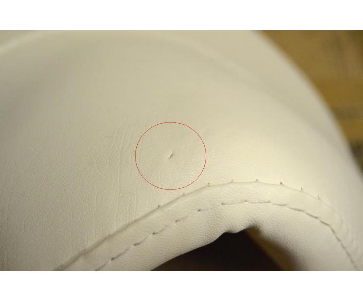 Taburet s oprkou Detail T2 - bl (54), II. jakost, drka v sedku