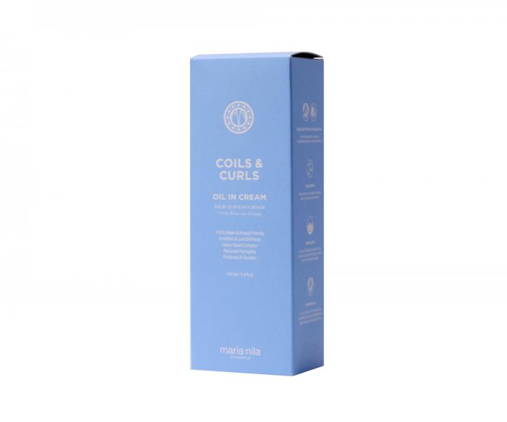 Bezoplachový vyživující krém pro kudrnaté vlasy Maria Nila Coils & Curls Oil In Cream - 100 ml