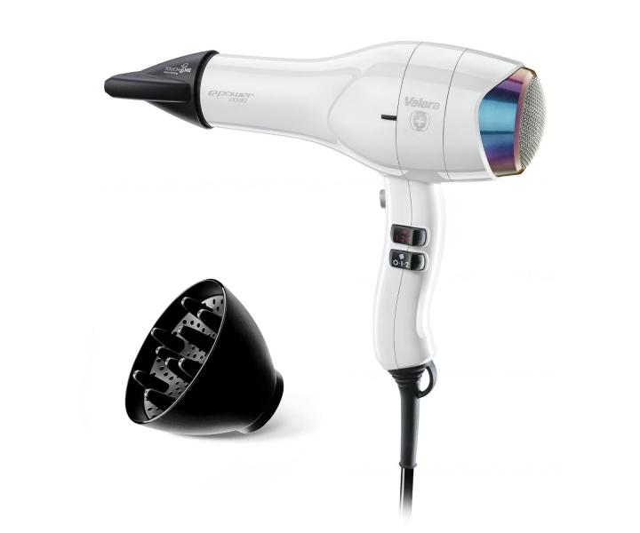 Profesionální fén na vlasy Valera ePower 2030 eQ - 1600 W, bílý