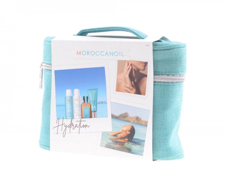 Hydratační dárková sada Moroccanoil Hydration + kosmetická taška zdarma