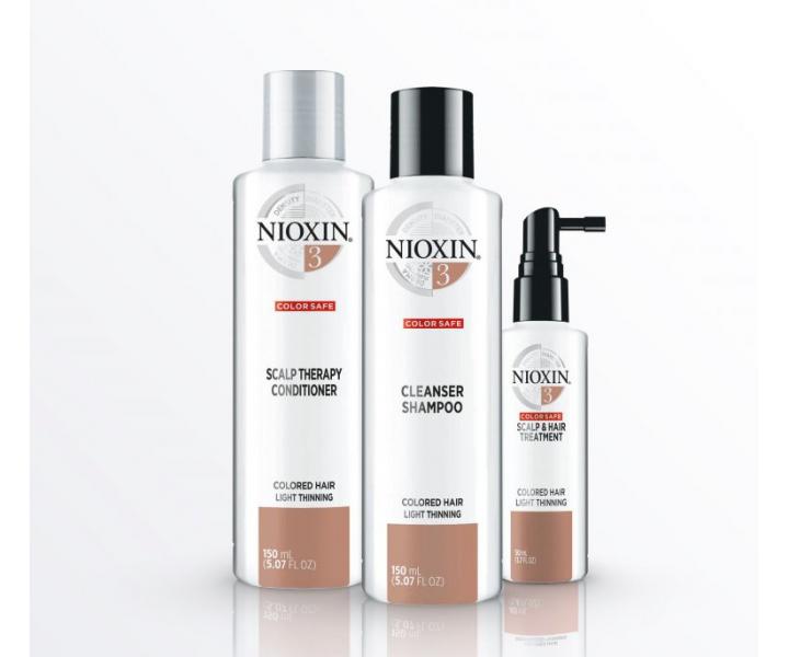 Sada pro mrn dnouc barven vlasy Nioxin System 3 Trial Kit No.3
