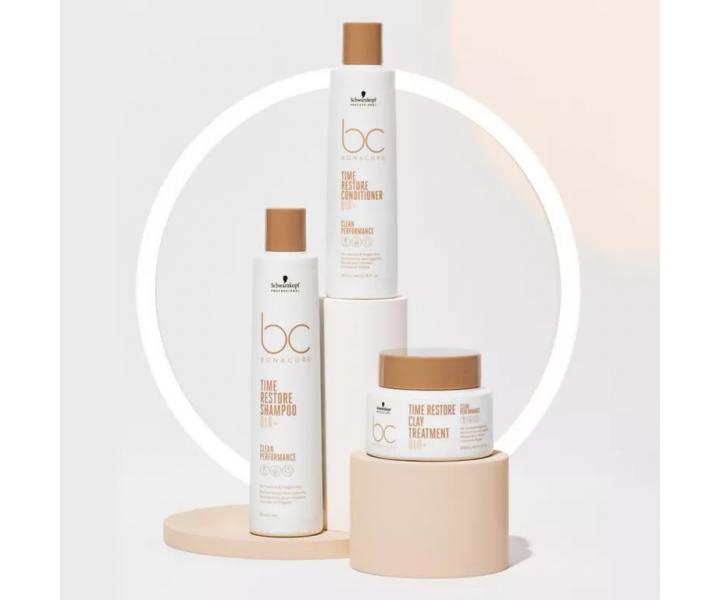 Šampon pro křehké a zralé vlasy Schwarzkopf Professional BC Bonacure Time Restore Shampoo - 250 ml