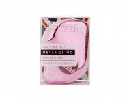 Kartáč na rozčesávání vlasů Tangle Teezer Compact Styler Baby Doll Pink - metalický růžový
