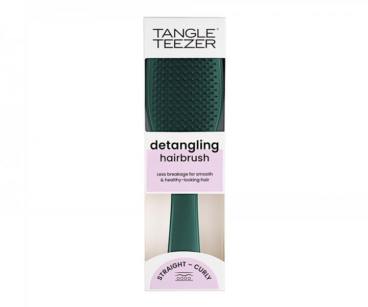 Kartáč na rozčesávání vlasů Tangle Teezer The Ultimate Detangler Green Jungle - tmavě zelený