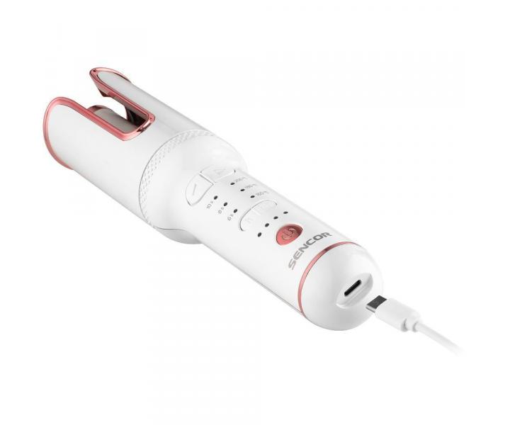 Automatická nabíjecí rotační kulma Sencor SHS 0930RS - bílá
