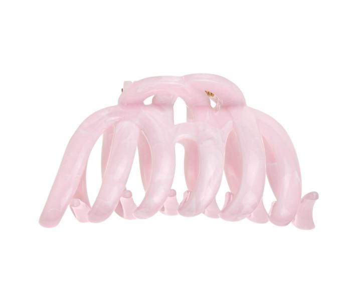 Sk�ipec pro hust� a dlouh� vlasy Invisibobble Clipstar L Rose Glimmer - sv�tle r��ov�