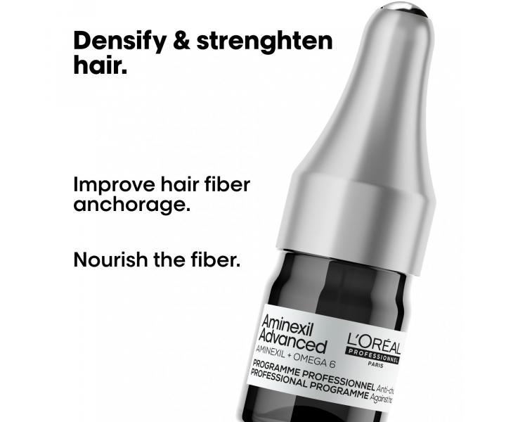 Intenzivn kra proti padn vlas Loral Professionnel Aminexil Advanced Anti-Hair Loss - 42 x 6 ml