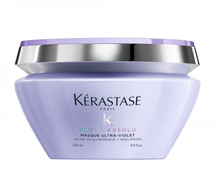 Dárková sada pro zesvětlené a melírované vlasy Kérastase Blond Absolu Masque Spring Box
