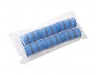 Samodrc natky na vlasy Bellazi Velcro pr. 33 mm - 6 ks, modr