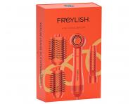 Multifunkční horkovzdušný ionizační kartáč na vlasy Freylish 4v1 Ionic Brush - 1200 W, oranžový