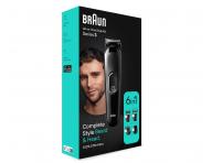 Zastřihovač vlasů a vousů Braun Series 3 MGK3410 - černý