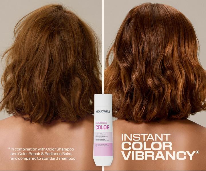 Rozjas�uj�c� �ampon pro z��ivou barvu a lesk vlas� Goldwell Dualesenses Color Brilliance Shampoo - 250 ml