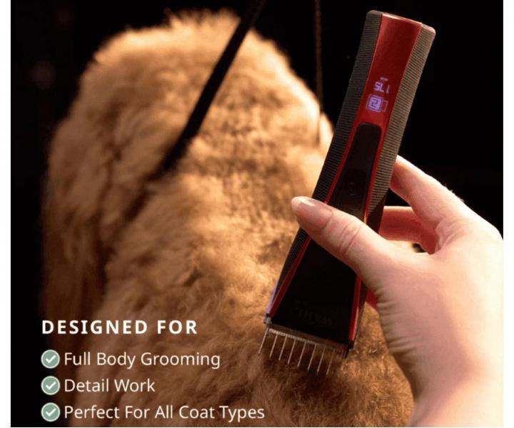 Profesion�ln� strojek na zv��ec� srst Wahl Professional Bravura 2 Cordless 3028121 - �ern�