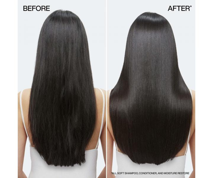 Vyivujc drkov sada pro such a kehk vlasy Redken All Soft