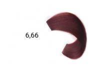 Přeliv na vlasy Loréal Dialight 50 ml - odstín 6.66 extra tmavá červená