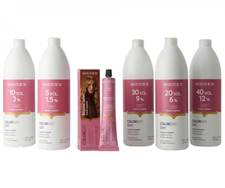 Parfemovan� oxida�n� emulze Selective Professional ColorEvo Oxy Emulsion Oxydante 5 Vol. 1,5% - 1000 ml