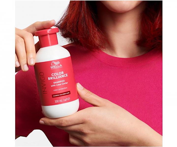 Šampon pro silné barvené vlasy Wella Professionals Invigo Color Brilliance Coarse