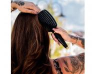 Kart�� na roz�es�v�n� a fouk�n� vlas� s kan��mi a nylonov�mi �t�tinami Sister Young Ovia Hair Brush - �ern�