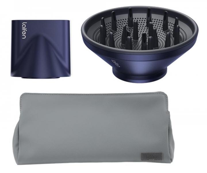 Profesionální fén na vlasy Laifen Swift Premium Golden Blue - 1600 W, modro-zlatý