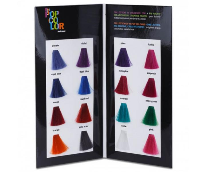 Semipermanentní  barva na vlasy Hairgum, Pop color - fuchsiová