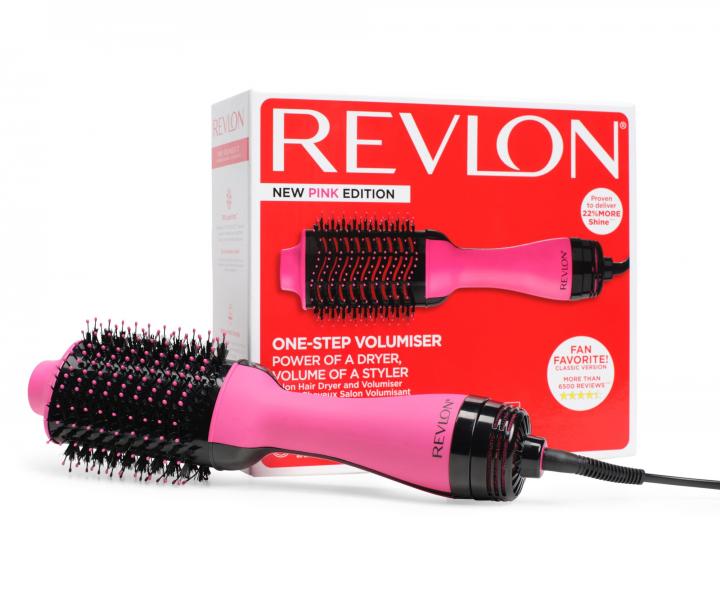 Oválný horkovzdušný kartáč na vlasy Revlon Pink RVDR5222PE