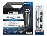 Set strojku na vlasy Wahl Elite Pro 79602-201 a zastřihovače chloupků Micro GroomsMan 3214-0470