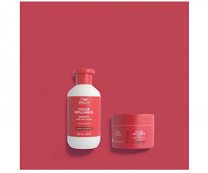 Maska pro silné barvené vlasy Wella Professionals Invigo Color Brilliance Coarse