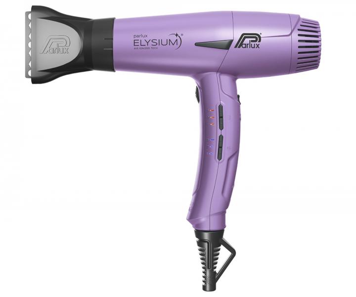 Profesionální fén na vlasy s difuzérem Parlux Elysium Lilac - 2300 W, světle fialový