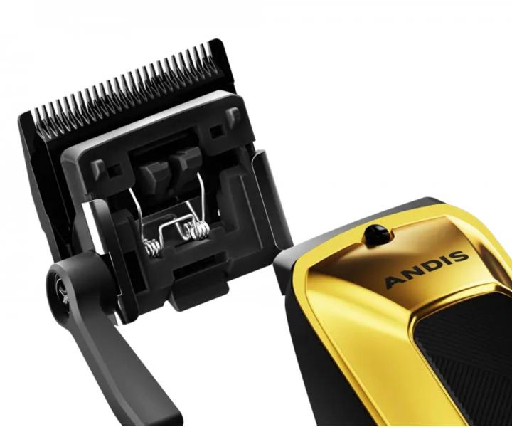 Profesion�ln� strojek na vlasy s vym�niteln�m krytem Andis Phenom Clipper 562118 - �ern�/zlat�