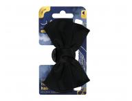 Sk�ipec do vlas� se sametovou ma�l� Invisibobble Clipstar M Eclipse Nuit Knot - �ern�